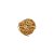 Bola Rattan Ouro 6cm - Imagem 1