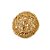 Bola de Natal Rattan Ouro 15cm (Rattan) - 1 Un - Imagem 1