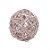 Bola de Natal Rattan Nude 7,5cm (Rattan) - Imagem 2