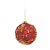 Bola Vermelho 10 cm (Bolas de Vidro) - 4 Peças - Imagem 1