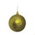 Bola com Anéis em Glitter Verde Claro 8 cm (Bolas) - 6 Peças - Imagem 1
