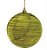 Bola de Natal com Listras em Glitter Verde Claro 12cm - 2 Un - Imagem 1