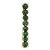 Bola de Natal Sortidas com Arabesco Verde 6cm - 8 Un - Imagem 1