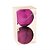 Bola de Natal Fosca Roxo 10cm - 2 Un - Imagem 1