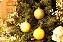 Bola de Natal Sortidas Ouro 8cm - 6 Un - Imagem 3
