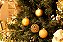 Bola de Natal Sortidas com Arabesco Marrom 6cm - 8 Un - Imagem 3