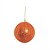 Bola Listras Glitter Cobre 8 cm (Bolas) - 6 Peças - Imagem 1