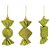 Enfeite Bala Sortida Arabesco Verde Claro 12cm - 6 Un - Imagem 1