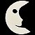 Aplique em E.V.A. Meia Lua - 12 Un - Imagem 1
