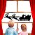 Adesivos de Natal Sombra Trenó do Papai Noel com Renas - 50x14cm - Imagem 2