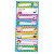 Adesivo Decorativo Retangular Peppa Pig - 03 cartelas - Imagem 1