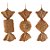 Enfeite Bala Sortida Arabesco Ouro 12 cm (Bakery) - 3 Peças - Imagem 3