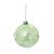 Bola de Vidro com Pedras Azul Claro 8 cm (Bolas de Vidro) - 4 Peças - Imagem 1
