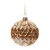 Bola de Vidro Ouro 8 cm - Imagem 1