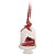 Enfeite Bolo Incolor e Vermelho 5 cm - Imagem 2