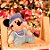 Natal Disney - Baby Mickey de Pelúcia Azul Claro 22cm - Imagem 2