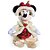 Minnie Vitoriana de Pelúcia Ouro e Vermelho 45 cm (Disney) - Imagem 1