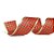 Fita de Natal Xadrez com Borda Vermelho 3,8cm (Fita para Presente) - 1 Unidade - Imagem 1