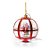 Globo para Pendurar Noel Vermelho 220V (Postes Coloniais) - Imagem 1