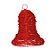 Sino Rattan Vermelho 20cm - 2 Un - Imagem 1