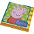 Guardanapo Estampado Peppa Pig - 16 Un - Imagem 1