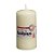 Vela Pilar Básico Marfim 12X6cm (Velas Bolsius) - 5 Un - Imagem 1