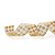 Fita Voal Quadriculada Ouro 3,8 cm x 9,14 mts (Fitas Natalinas) - 3 Un - Imagem 1