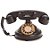 Telefone Antigo Decorativo Preto (Vintage) - Imagem 1