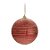 Bola Espiral e Glitter Vermelho e Ouro 10 cm - Imagem 1
