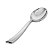 Colher Plástica Inox Refeição Premium - 10 Un - Imagem 2
