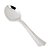 Colher Plástica Inox Sobremesa Clássica - 10 Un - Imagem 1