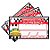 Tags com Furo Carros Vintage - 15 Un - Imagem 1