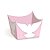 Batismo - Forminha para Doce Cachepô Rosa 24 Un - Imagem 1