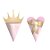 Reinado da Princesa - Mini Cones para Festas Composê 24 Un - Imagem 1