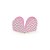 Forminhas para Doces Missoni Rosa - 50 Un - Imagem 1