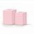Conjunto de Cubos Rosa - 2 Peças - Imagem 1