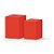 Conjunto de Cubos Vermelho - 2 Peças - Imagem 2