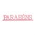 Letras Decorativas de Madeira Parabéns Rosa - Imagem 2