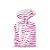Saquinho Transparente Listrinhas Pink 10x15cm - 100 Un - Imagem 1