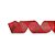 Fita Arabesco Vermelho e Verde 6,3 cm x 9,14 mts (Fitas Natalinas) - 3 Un - Imagem 1