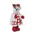 Ursa com Laço Branco e Vermelho 35cm (Antartida) - Imagem 1