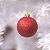 Bola de Natal Lisa / Mate / Glitter Vermelho 5cm (Bola de Natal em Tubos) - 8 Peças - Imagem 6