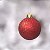 Bola de Natal Lisa / Mate / Glitter Vermelho 5cm (Bola de Natal em Tubos) - 8 Peças - Imagem 10
