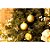 Bola de Natal Lisa Ouro 7cm - 8 Un - Imagem 2