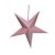 Estrela de 5 Pontas Decorada Vermelho 35cm (Origami) - Imagem 1