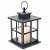 Lanterna com Led Marrom e Ouro (22x12cm) - Imagem 1