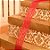Fita de Natal Missoni Vermelho 3,8cm - 1 Rolo - Imagem 2