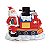 Base para Árvore Natal - Papai Noel No Trem Color - Imagem 1
