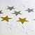 Aplique Artesanal Estrelas Prata e Dourado P - 15 Un - Imagem 2