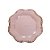 Sousplat Oitavado Rosa ( Bandejas e Sousplats ) - 6 Un - Imagem 1